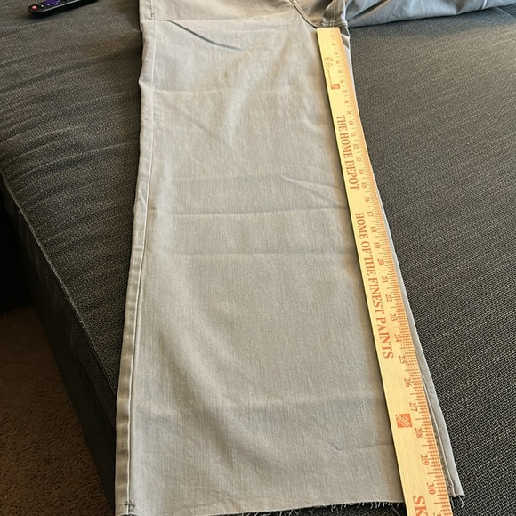 High Rise Wide Leg Women's Gray Jeans Size 10 - Picture 8 of 10